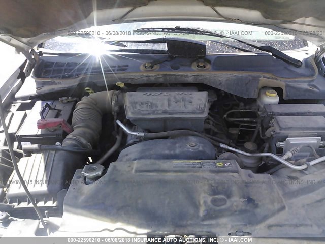 1A8HX58N18F106602 - 2008 CHRYSLER ASPEN LIMITED SILVER photo 10