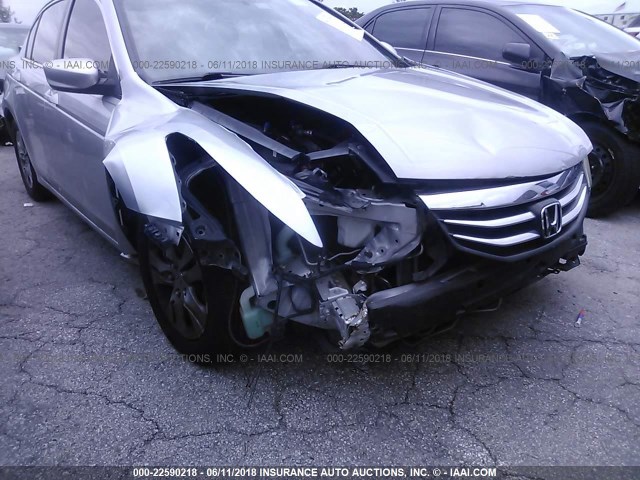 1HGCP2F6XBA008315 - 2011 HONDA ACCORD SE SILVER photo 6