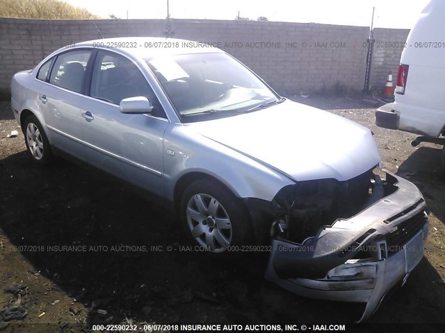 WVWRH63B23P286414 - 2003 VOLKSWAGEN PASSAT GLX Light Blue photo 1