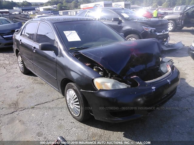 2T1BR32E03C009428 - 2003 TOYOTA COROLLA CE/LE/S BLACK photo 1