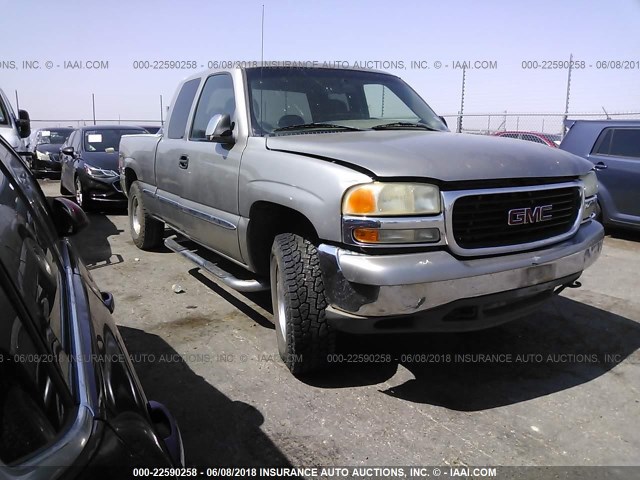 2GTEK19T2X1546977 - 1999 GMC NEW SIERRA K1500 ფერფლისფერი ფოტო 1