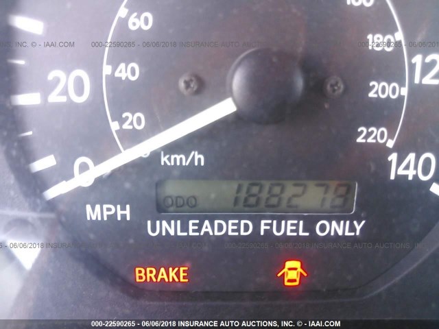 JT2BG22K2X0280831 - 1999 TOYOTA CAMRY LE/XLE Braun Foto 7