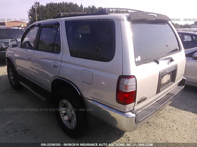 JT3HN86R2V0078462 - 1997 TOYOTA 4RUNNER SR5 SILVER photo 3