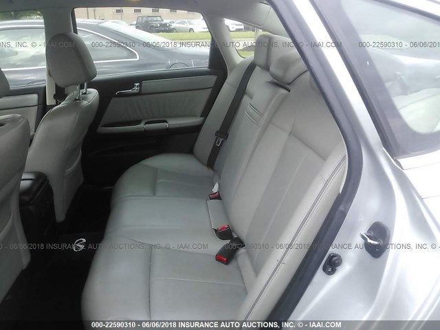 JNKBY01E46M200147 - 2006 INFINITI M45 SPORT SILVER photo 8