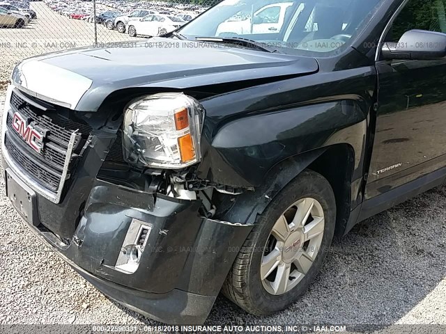 2GKALSEK2D6240783 - 2013 GMC TERRAIN SLE BLACK photo 6