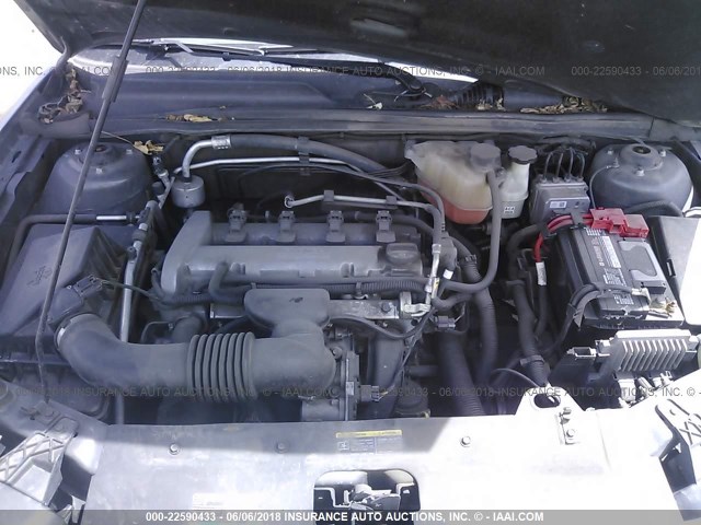 1G1ZS58F58F131711 - 2008 CHEVROLET MALIBU LS GRAY photo 10