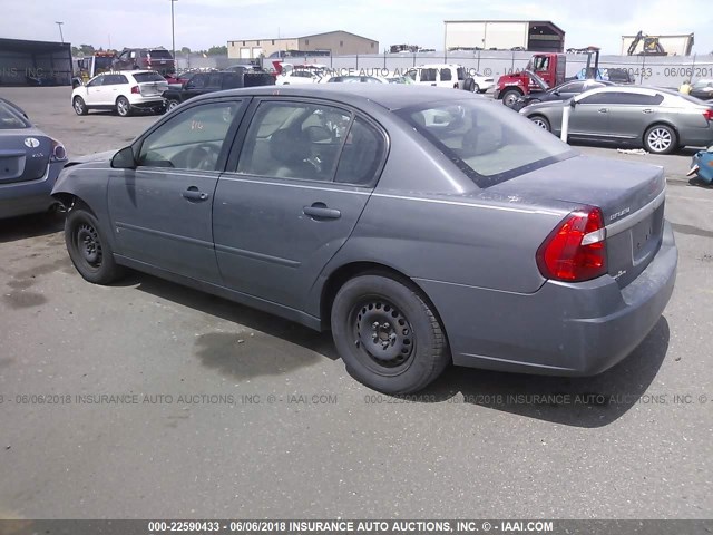 1G1ZS58F58F131711 - 2008 CHEVROLET MALIBU LS GRAY photo 3