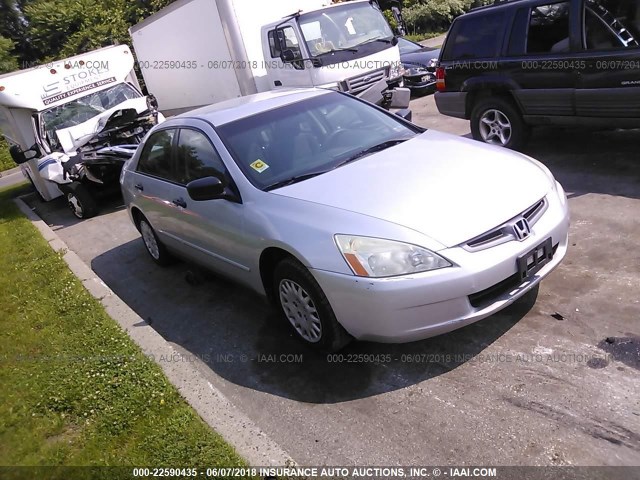 1HGCM56185A147183 - 2005 HONDA ACCORD DX SILVER photo 1