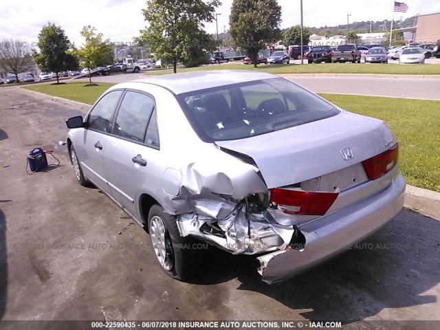 1HGCM56185A147183 - 2005 HONDA ACCORD DX SILVER photo 6