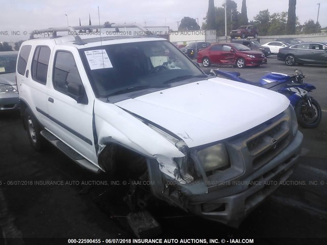 5N1ED28T31C501660 - 2001 NISSAN XTERRA XE/SE WHITE photo 1