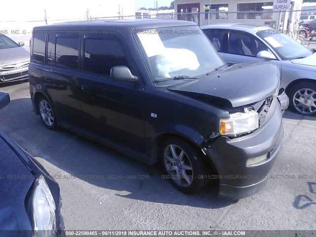 JTLKT334350195605 - 2005 TOYOTA SCION XB ნაცრისფერი ფოტო 1