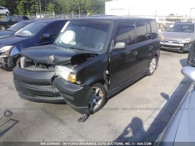 JTLKT334350195605 - 2005 TOYOTA SCION XB ნაცრისფერი ფოტო 2