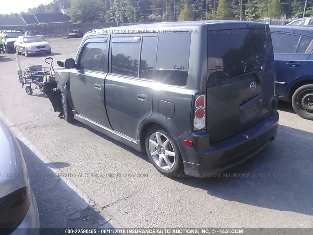 JTLKT334350195605 - 2005 TOYOTA SCION XB ნაცრისფერი ფოტო 3