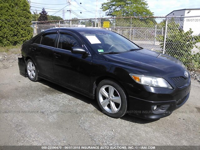 4T1BF3EK3BU204446 - 2011 TOYOTA CAMRY SE/LE/XLE BLACK photo 1