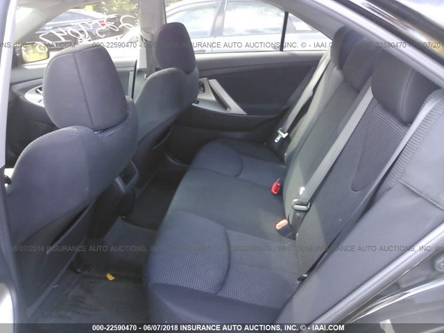 4T1BF3EK3BU204446 - 2011 TOYOTA CAMRY SE/LE/XLE BLACK photo 8