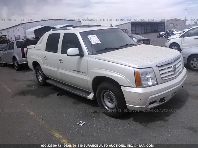 3GYEK62N46G209042 - 2006 CADILLAC ESCALADE EXT WHITE photo 1