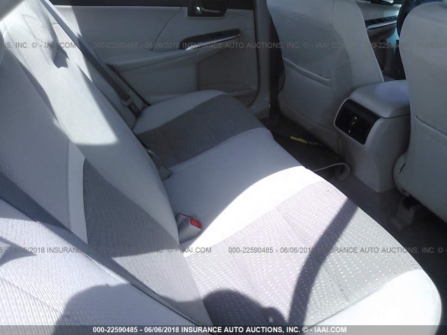 4T1BD1FK0CU055066 - 2012 TOYOTA CAMRY HYBRID/LE/XLE SILVER photo 8