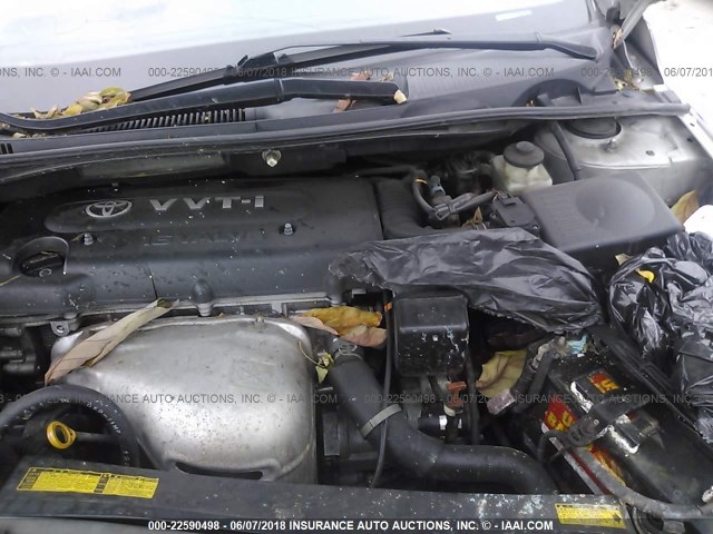 JTKDE167X50041832 - 2005 TOYOTA SCION TC 灰色 照片 10