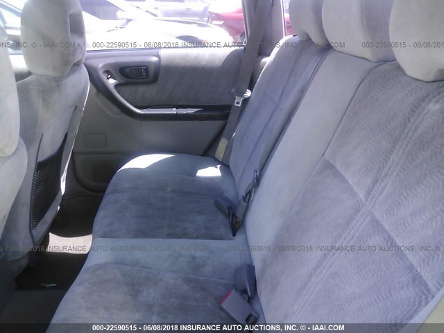 JF1SF656X2H700755 - 2002 SUBARU FORESTER S BLACK photo 8