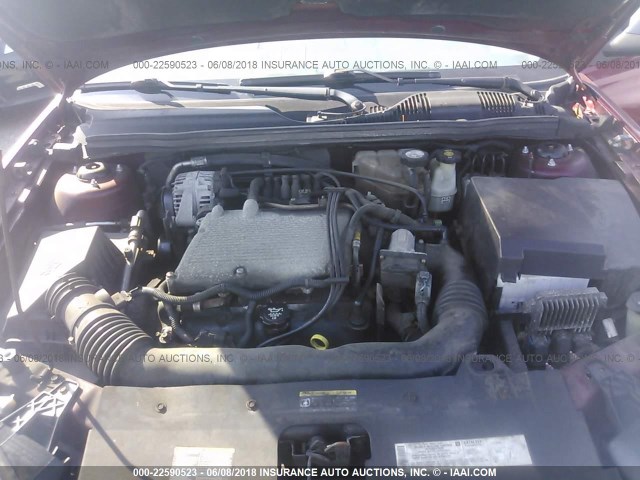 1G1ZT64814F167495 - 2004 CHEVROLET MALIBU MAXX LS RED photo 10