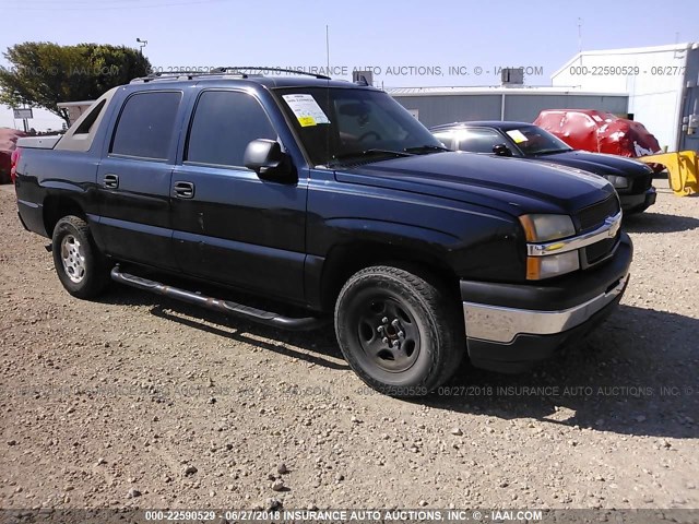 3GNEC12Z16G241852 - 2006 CHEVROLET AVALANCHE C1500 BLACK photo 1