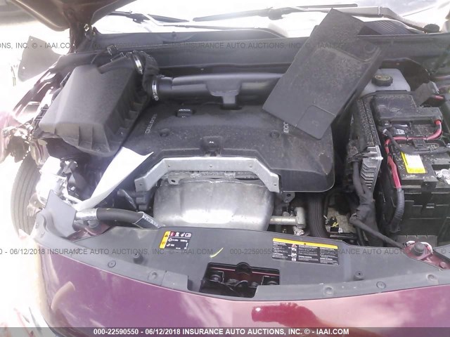 1G11E5SA3GF159278 - 2016 CHEVROLET MALIBU LIMITED LTZ Марун фото 10