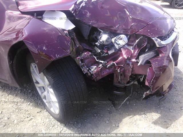 1G11E5SA3GF159278 - 2016 CHEVROLET MALIBU LIMITED LTZ Марун фото 6