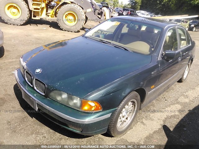 WBADM6333XBY30191 - 1999 BMW 528 I AUTOMATIC GREEN photo 2