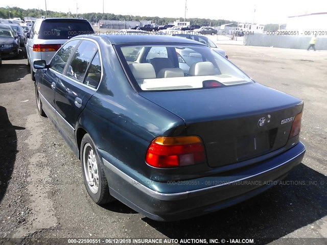 WBADM6333XBY30191 - 1999 BMW 528 I AUTOMATIC GREEN photo 3