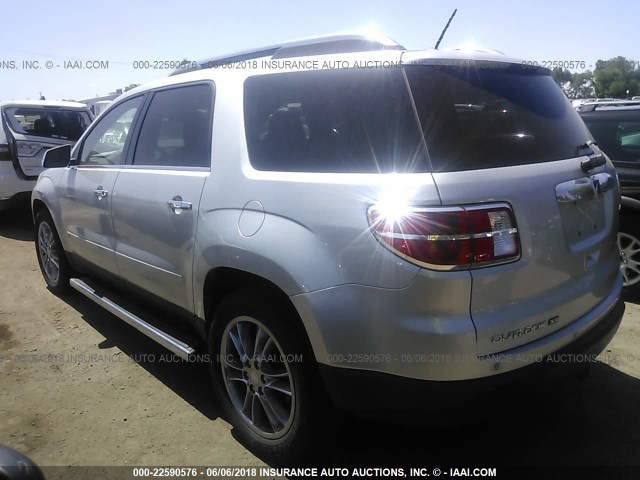 5GZEV23D49J113800 - 2009 SATURN OUTLOOK XR ვერცხლისფერი ფოტო 3