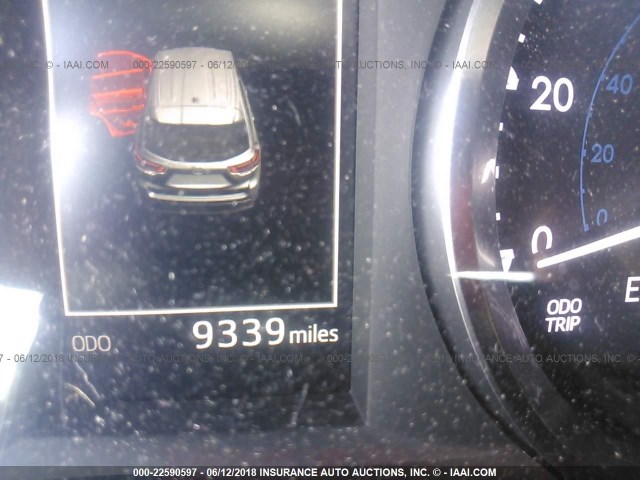 5TDZZRFH3HS222748 - 2017 TOYOTA HIGHLANDER LE/LE PLUS BURGUNDY photo 7