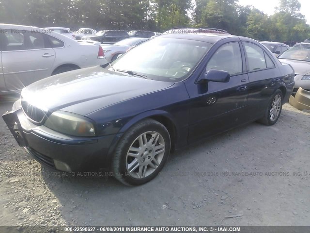 1LNHM87A53Y665370 - 2003 LINCOLN LS 深蓝色 照片 2