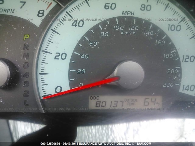 4T1BE46K88U248894 - 2008 TOYOTA CAMRY CE/LE/XLE/SE BLUE photo 7