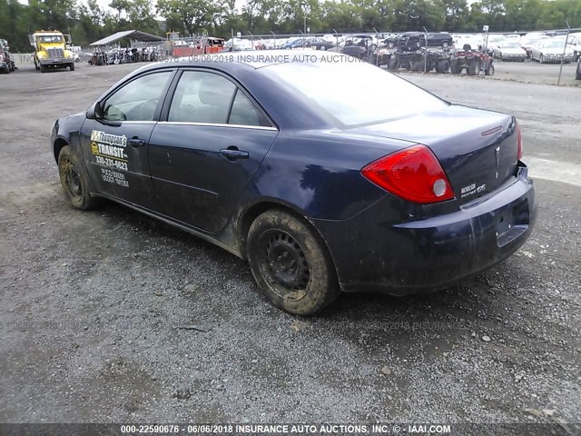 1G2ZF57B084286435 - 2008 PONTIAC G6 VALUE LEADER/BASE BLUE photo 3