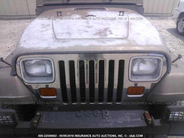 2J4FY49T7KJ151099 - 1989 JEEP WRANGLER / YJ SAHARA BROWN photo 10