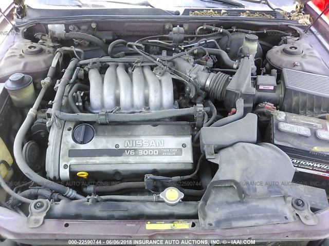 JN1CA21D7ST009127 - 1995 NISSAN MAXIMA GLE/GXE/SE MAROON photo 10