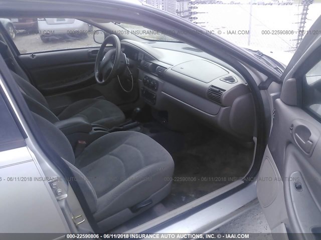 1B3EL46X66N133111 - 2006 DODGE STRATUS SXT GRAY photo 5