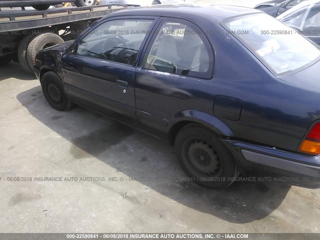 JT2AC52L6V0241478 - 1997 TOYOTA TERCEL CE BLUE photo 6