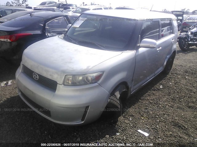 JTLZE4FEXA1101727 - 2010 TOYOTA SCION XB ვერცხლისფერი ფოტო 2