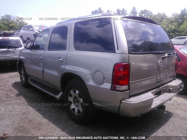 1GYEK63N93R284796 - 2003 CADILLAC ESCALADE LUXURY 金色 照片 3