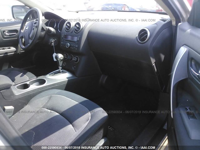 JN8AS58T39W042395 - 2009 NISSAN ROGUE S/SL SILVER photo 5