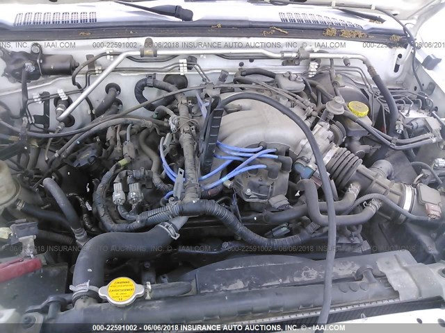 5N1ED28Y93C663601 - 2003 NISSAN XTERRA XE/SE WHITE photo 10