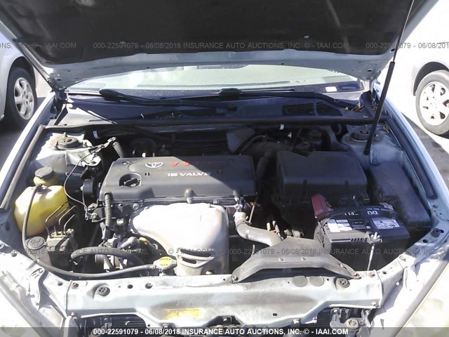 JTDBE32K463057089 - 2006 TOYOTA CAMRY LE/XLE BLUE photo 10