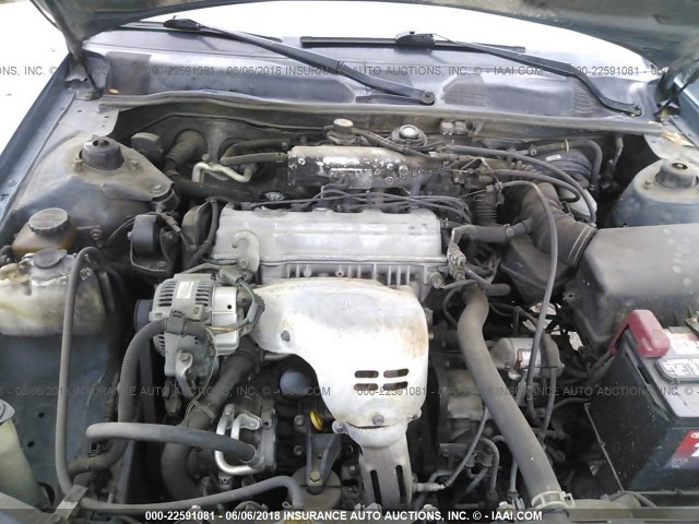4T1BG22K7YU762241 - 2000 TOYOTA CAMRY CE/LE/XLE BLUE photo 10