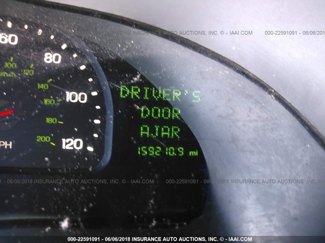 1LNHM97V9YY909151 - 2000 LINCOLN CONTINENTAL  Srebrny zdjęcie 7