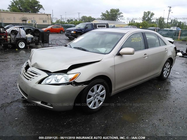 4T1BE46K68U254497 - 2008 TOYOTA CAMRY CE/LE/XLE/SE GOLD photo 2