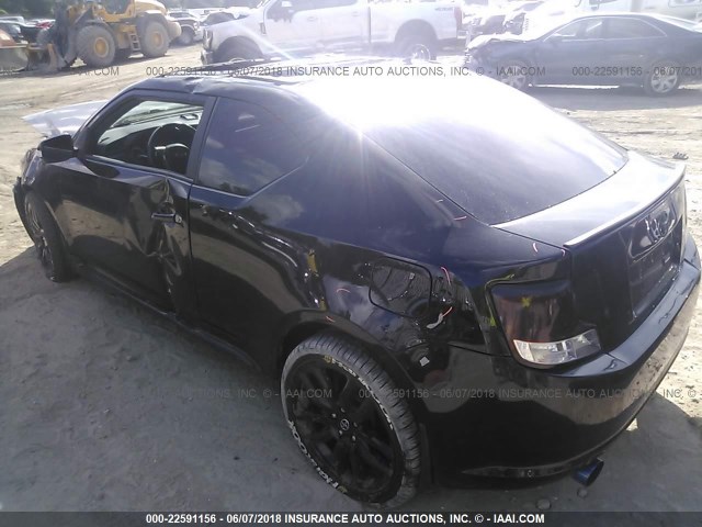 JTKJF5C72B3019622 - 2011 TOYOTA SCION TC 黑色 照片 3