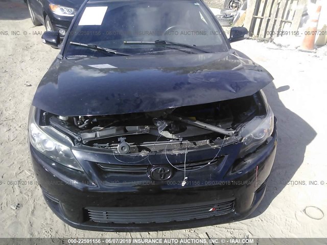 JTKJF5C72B3019622 - 2011 TOYOTA SCION TC 黑色 照片 6