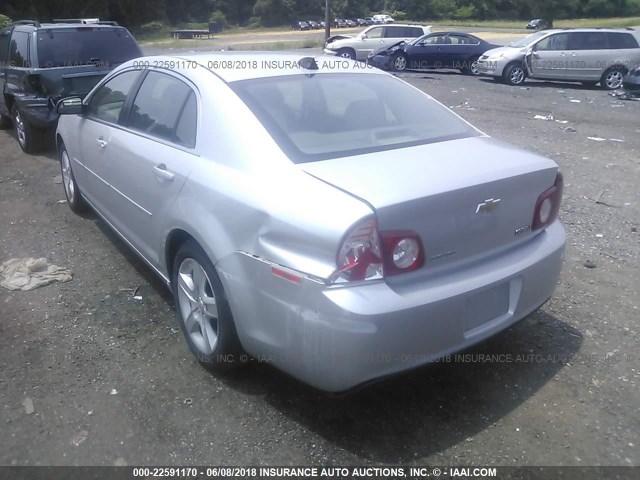1G1ZB5E07CF240051 - 2012 CHEVROLET MALIBU LS SILVER photo 3