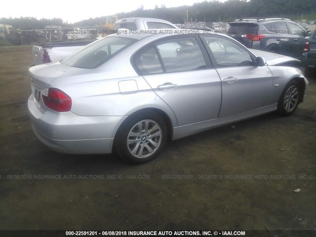 WBAVC73527KP35250 - 2007 BMW 328 XI SULEV GRAY photo 4